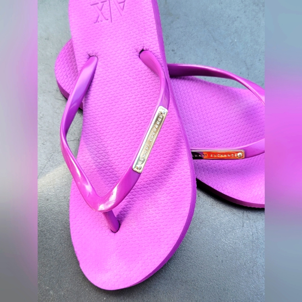 Wmns 6 Armani Exchange flipflops